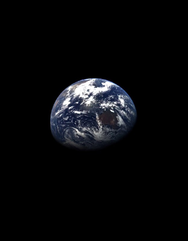 Китайский зонд «Тяньвэнь-2» поделился фотографиями Земли и Луны. 🌏 | Про космос