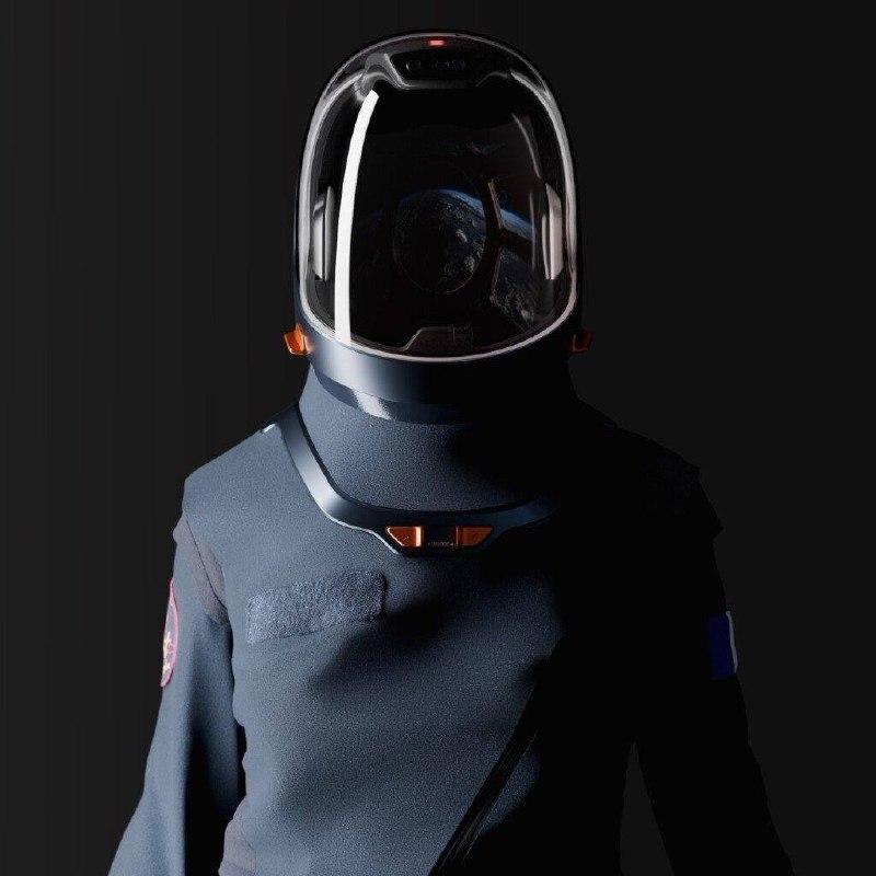 Новым скафандром EuroSuit, который будет тестировать французская космонавтка | Про космос