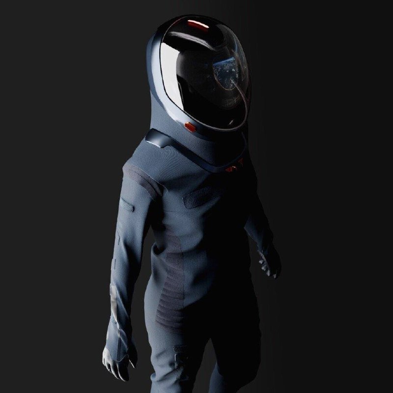 Новым скафандром EuroSuit, который будет тестировать французская космонавтка | Про космос