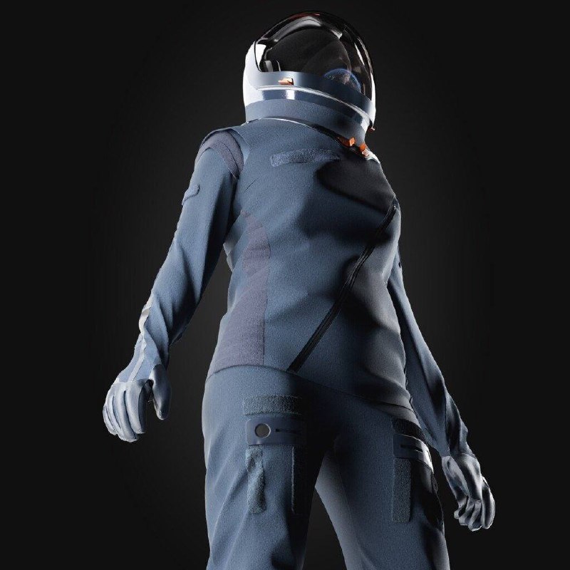 Новым скафандром EuroSuit, который будет тестировать французская космонавтка | Про космос