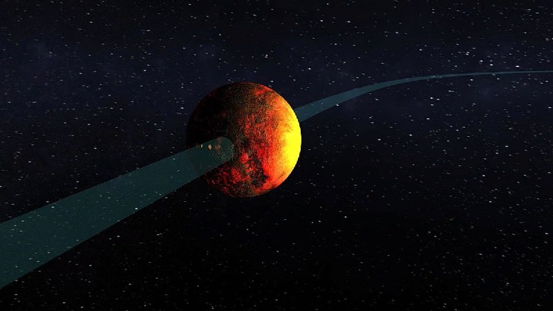 🌑 На планете Kepler-10b на поверхности есть лавовые океаны из-за высокой темп | Про космос