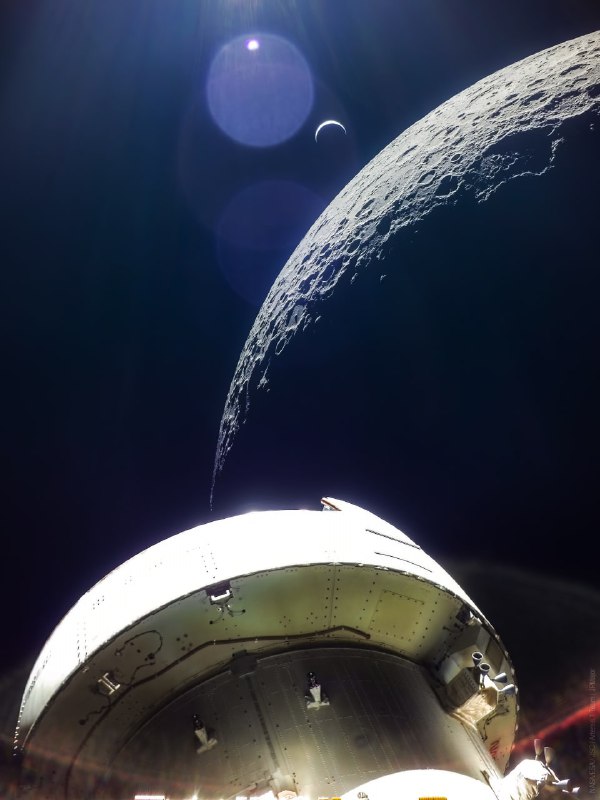 🛰 Пока NASA готовится к миссии «Артемида-2», в рамках которой люди отправятся | Про космос