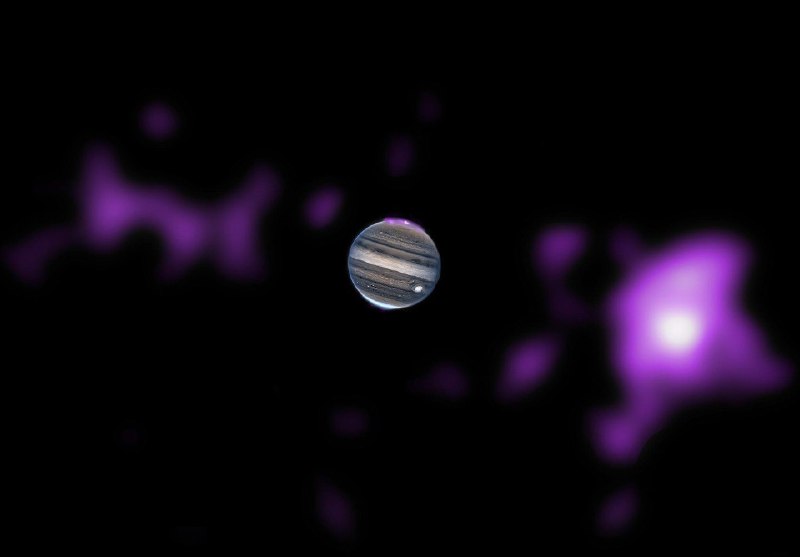 С помощью мощного телескопа NASA из обсерватории Чандра был сделан рентгеновс | Про космос