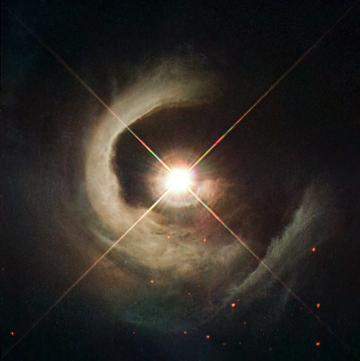 V1331 Cygni — молодая протозвезда и, скорее всего, ещё не начала основные тер | Про космос