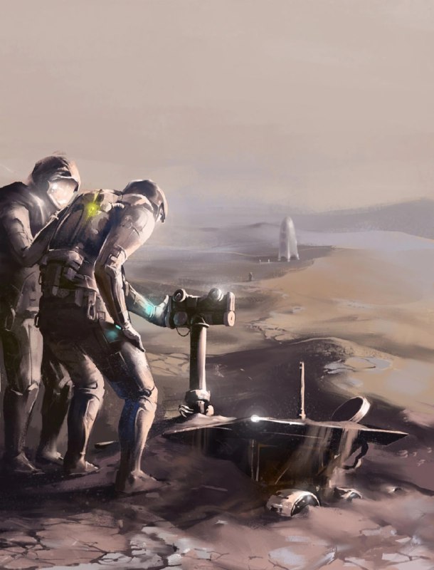25 января 2004 года марсоход Opportunity успешно приземлился на Марсе. 🚀 | Про космос