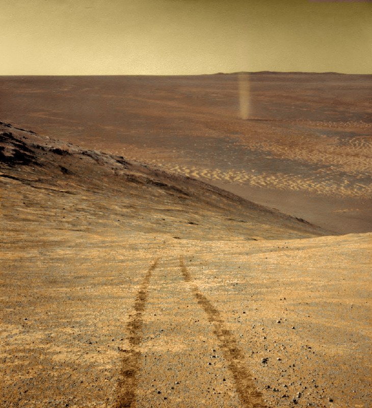 25 января 2004 года марсоход Opportunity успешно приземлился на Марсе. 🚀 | Про космос