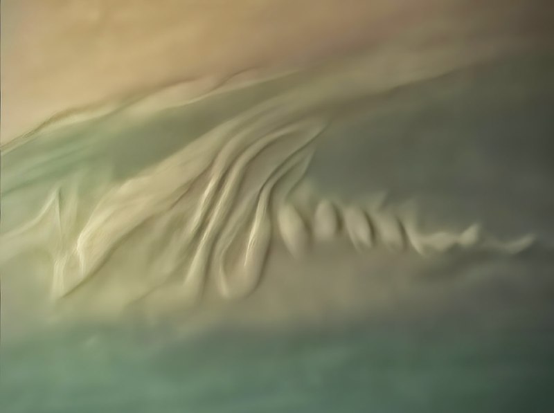 🪐 Автоматическая станция Cassini засняла удивительные потоки в верхних слоях | Про космос