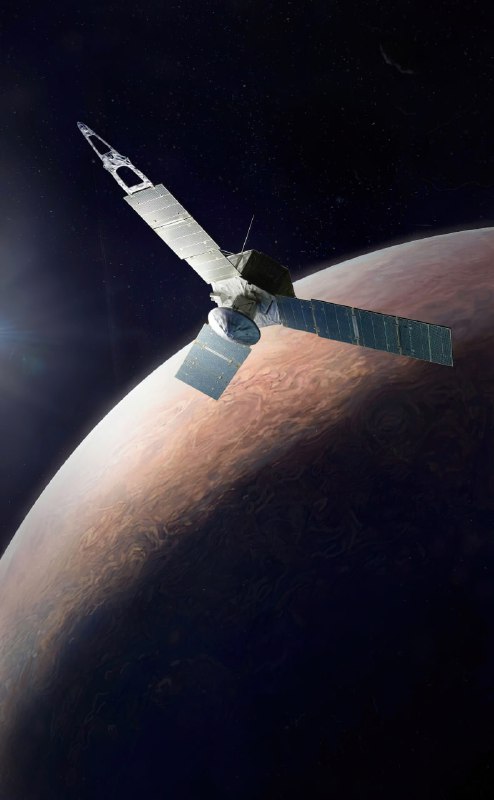 Совсем недавно зонд NASA «Юнона» смог измерить толщину ледяного покрова на Ев | Про космос