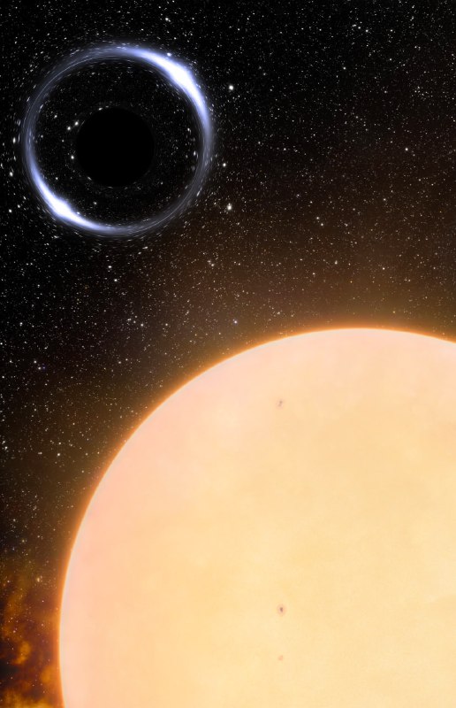⭐️ Чёрная дыра Gaia BH1 — ближайшая к Земле, находится на расстоянии всего 1  | Про космос