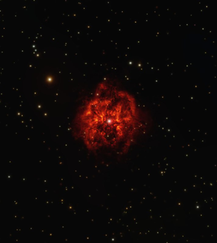 WR 124 — одна из самых интересных и ярких звезд в нашей галактике. 🌟 | Про космос