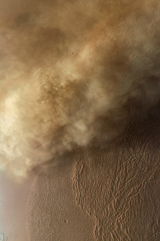 6 января 2022 года китайская межпланетная станция «Тяньвэнь-1» зафиксировала | Про космос