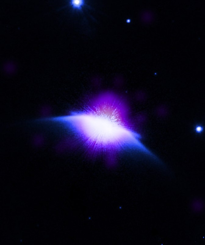 Космическая обсерватория Chandra впервые запечатлела астросферу вокруг звезды | Про космос