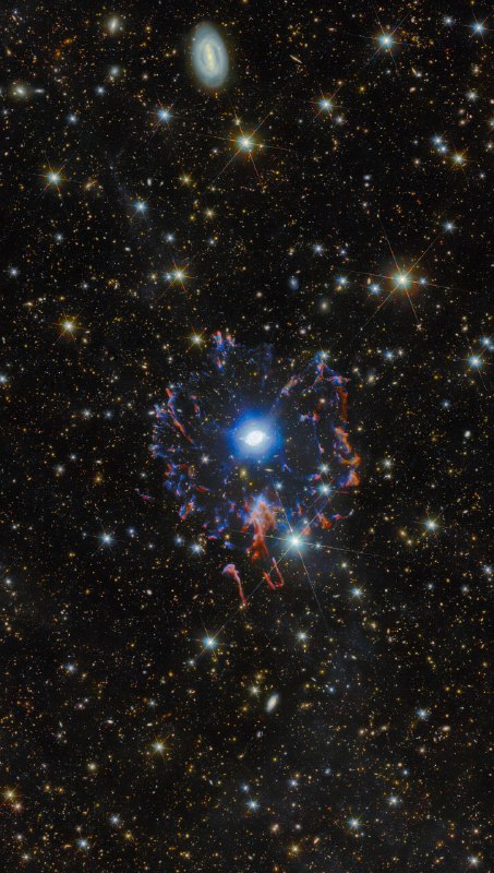 Недавние изображения туманности Кошачий глаз (NGC 6543), сделанные телескопам | Про космос
