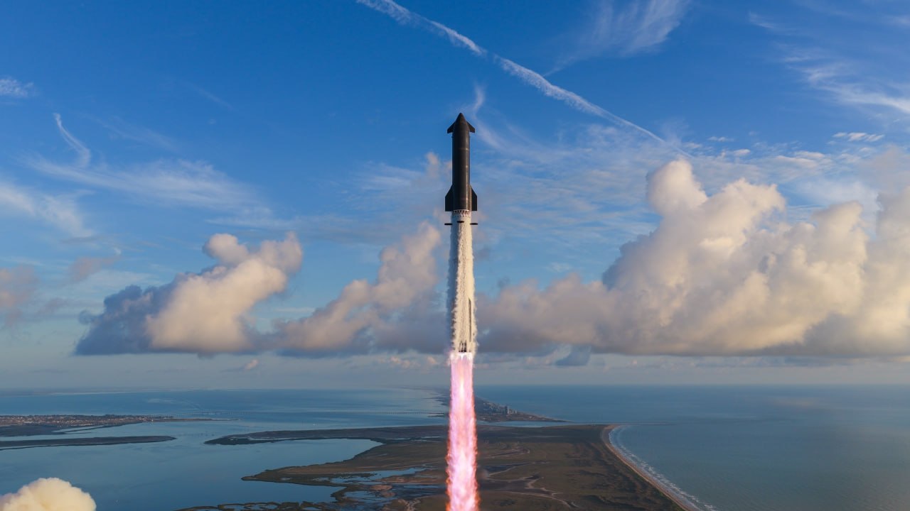 Ракета Starship совершила первый орбитальный полет. | Про космос
