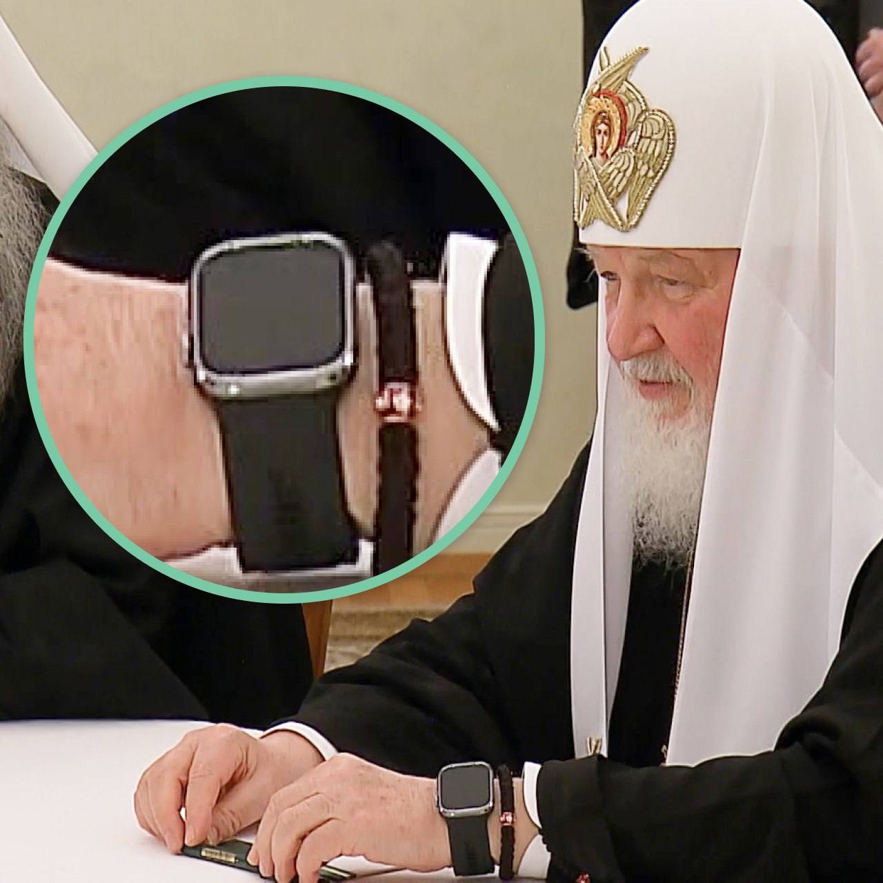 Патриарх Кирилл начал носить Apple Watch | Знаменитости в кадре